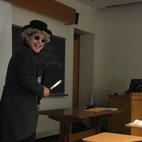 Professor Ken Frieden as Harpo the Professor