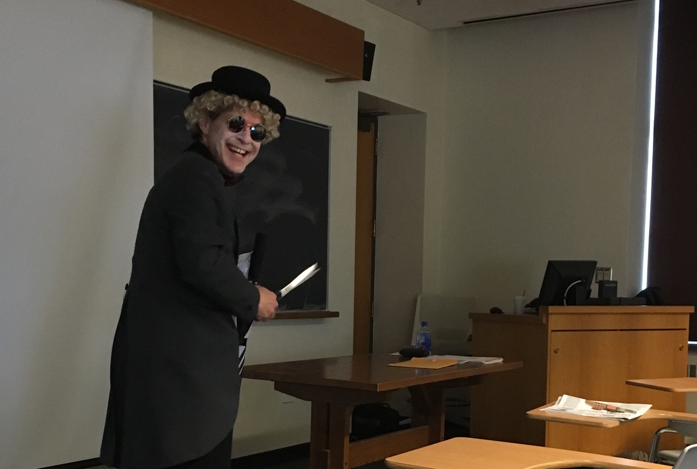 Professor Ken Frieden as Harpo the Professor